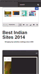 Mobile Screenshot of bestindiansites.com